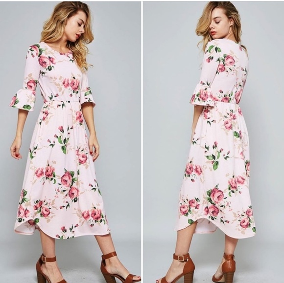 Promesa Dresses & Skirts - 🌼🌸NWT floral pink dress